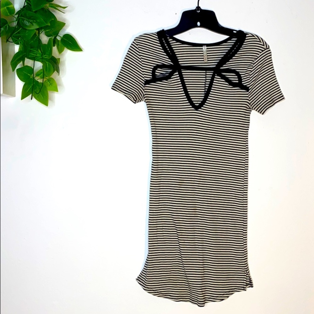 Striped Mini Dress